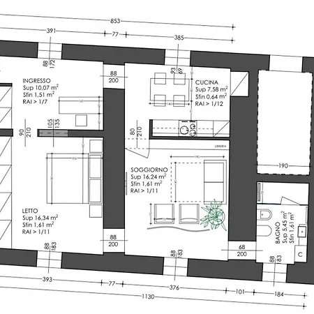 Apartament La Portesina *